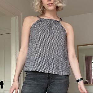 Gingham Tank Top